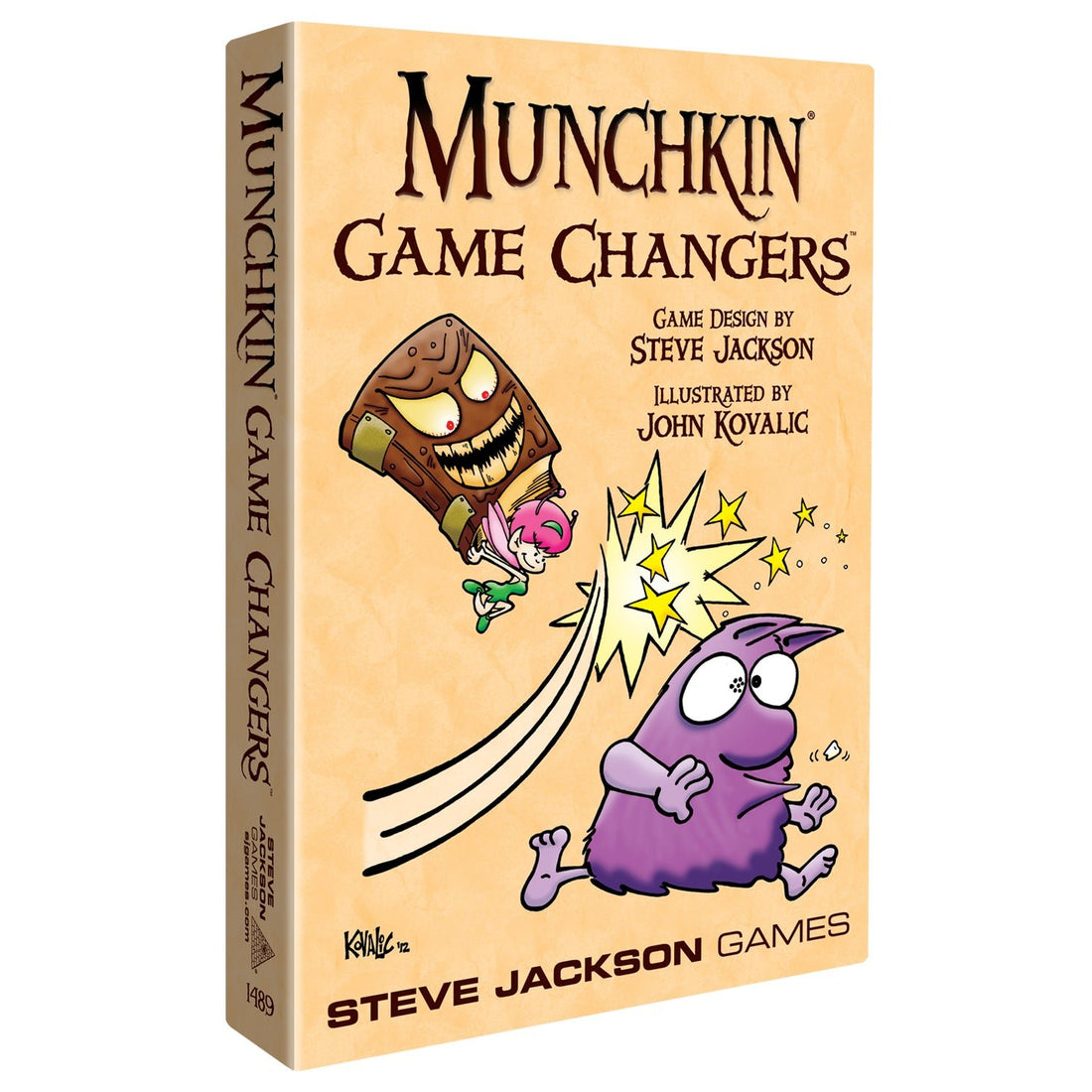 Munchkin - Game Changers - 837654321188 - CrystalLotus.eu