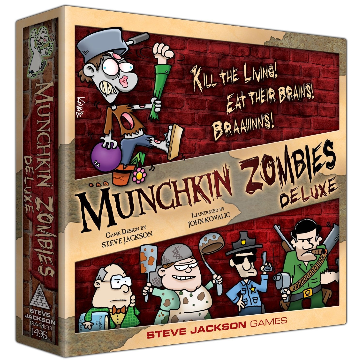 Munchkin - Munchkin Zombies Deluxe - 837654322000 - CrystalLotus.eu