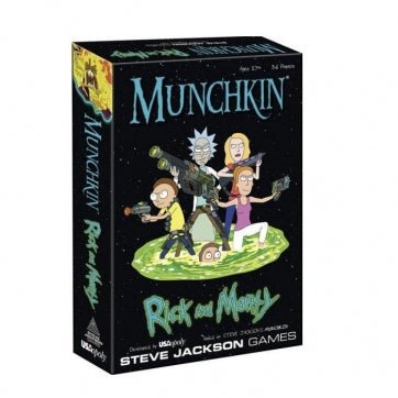 Munchkin: Rick and Morty - 700304048714 - CrystalLotus.eu