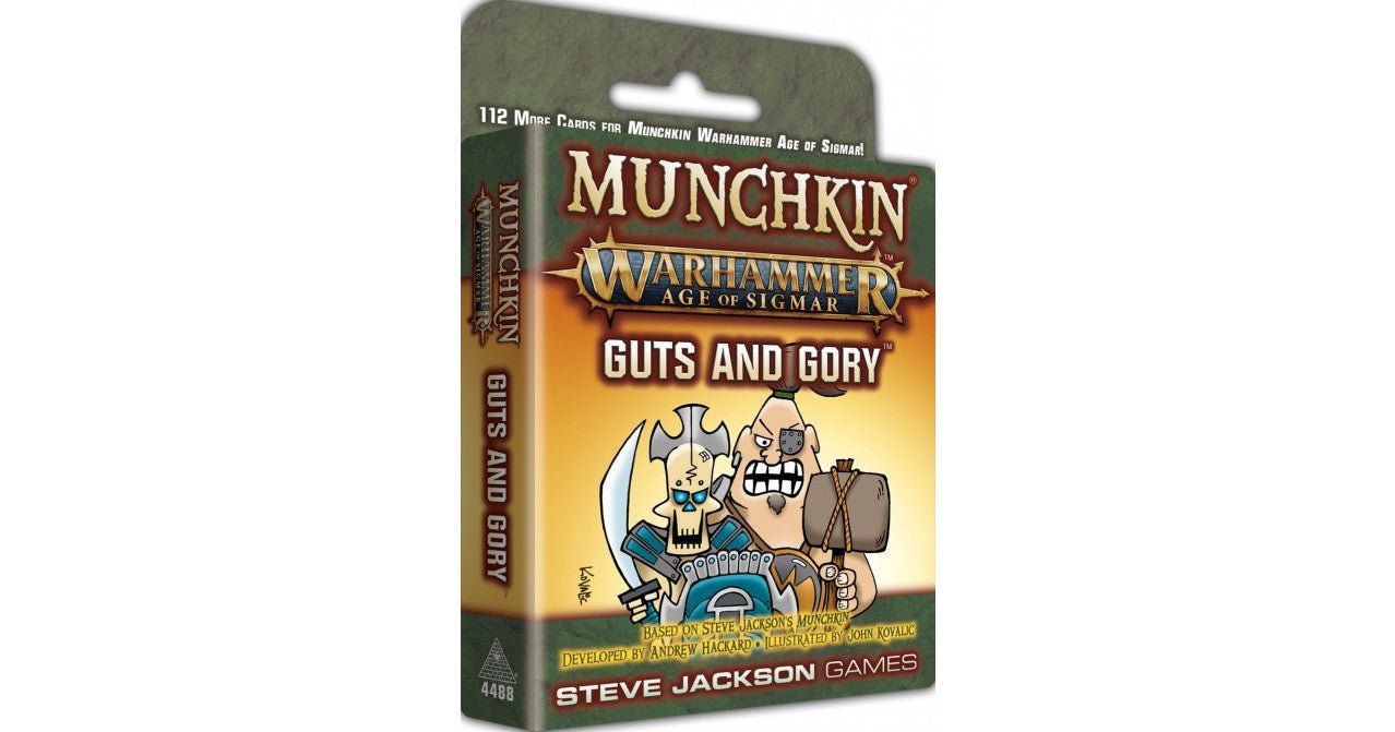 Munchkin Warhammer Age of Sigmar: Guts and Gory - 080742096400 - CrystalLotus.eu