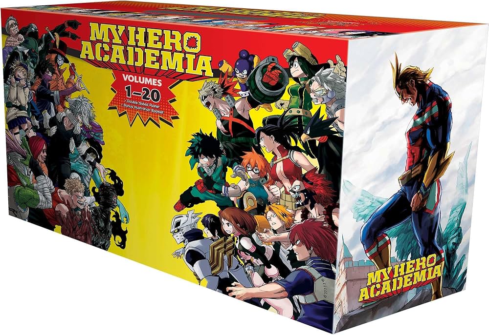 My Hero Academia, Box Set 1 of 2, Volumes 1 - 20 (by Kohei Horikoshi) - 9781974735990 - Crystal Lotus