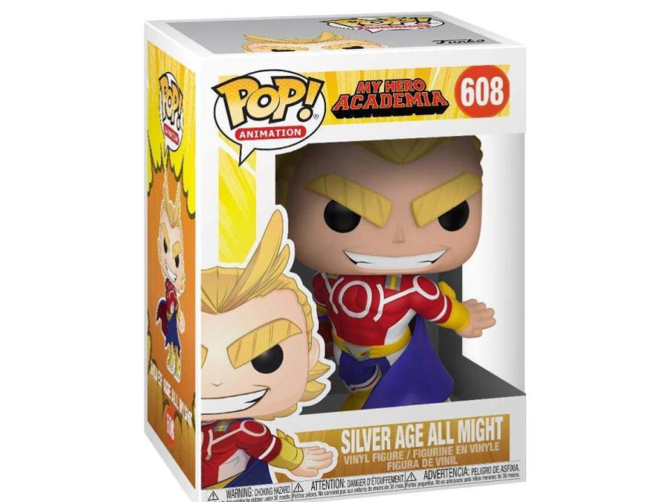 My Hero Academia POP! Animation Vinyl Figure All Might (Silver Age) 9 cm - 889698429313 - CrystalLotus.eu