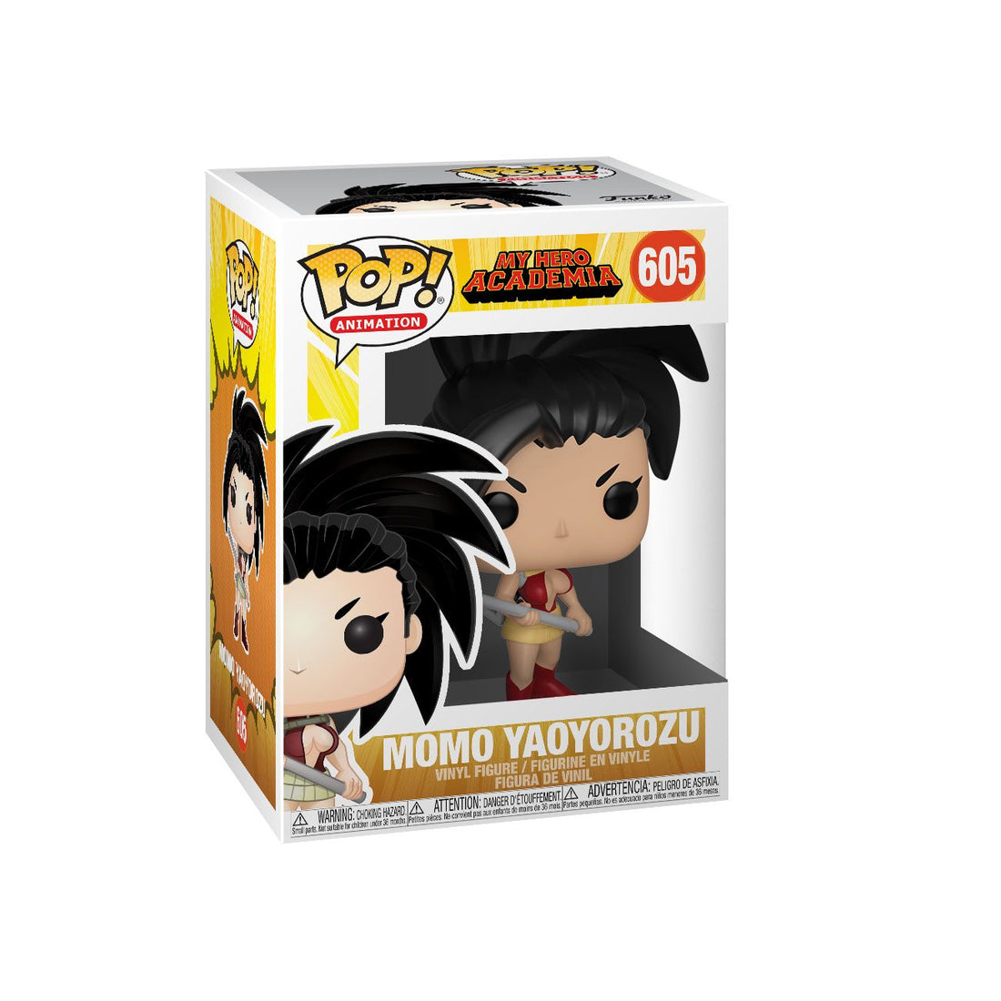 My Hero Academia POP! Animation Vinyl Figure Momo Yaoyorozu 9 cm - 889698429351 - CrystalLotus.eu