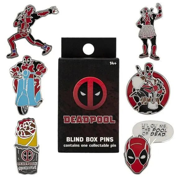 Mystery Pins: Marvel Deadpool - 671803340015 - Crystal Lotus