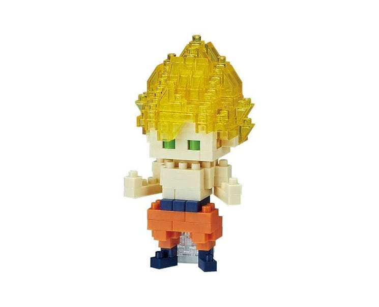 Nanoblock Dragon Ball - Son Goku Super Saiyan - 4972825213469 - Crystal Lotus