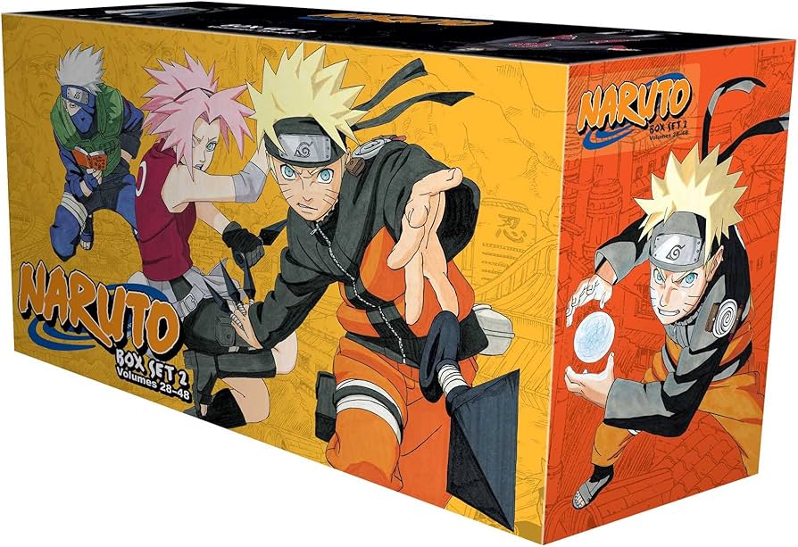 Naruto, Box Set 2 of 3, Volumes 28 - 48 (by Masashi Kishimoto) - 9781421580807 - Crystal Lotus