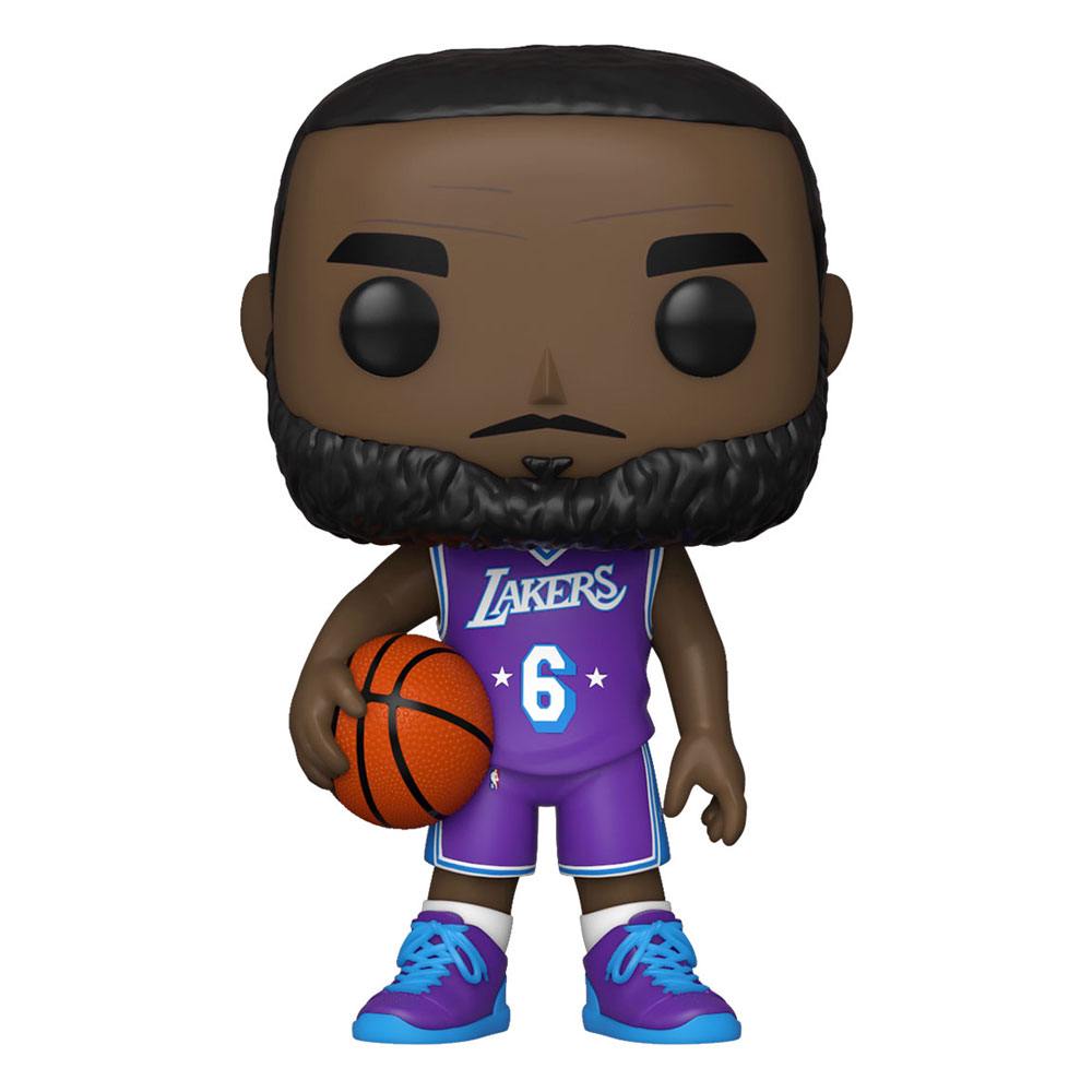 NBA Legends POP! Sports Vinyl Figure Lakers - LeBron James (Yellow Jersey) 9 cm - 889698576284 - CrystalLotus.eu