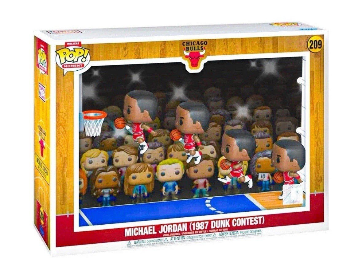 NBA POP Moments Deluxe Vinyl Figures Bulls - MJ (&
