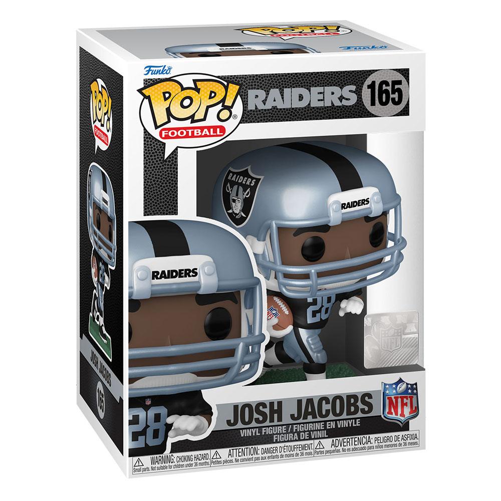 NFL POP! Sports Vinyl Figure Raiders - Josh Jacobs (Home Uniform) 9 cm - 889698574082 - CrystalLotus.eu