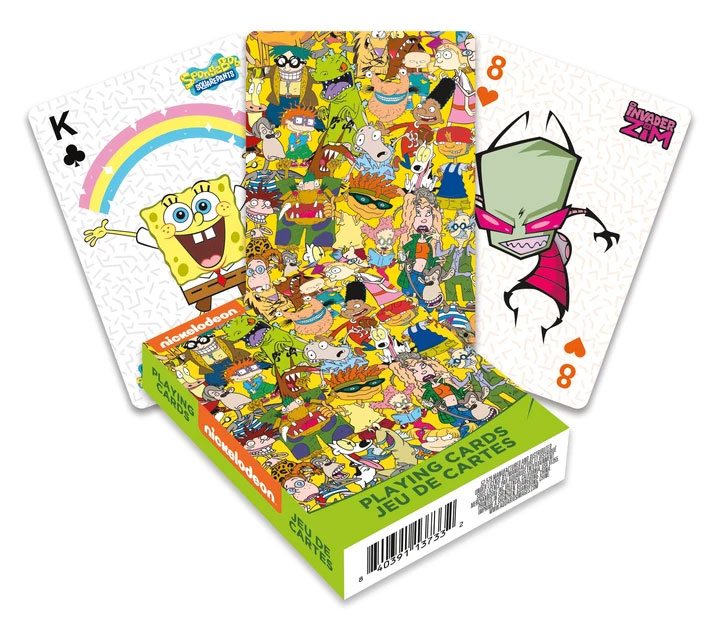 Nickelodeon Playing Cards Cast - 840391137332 - CrystalLotus.eu