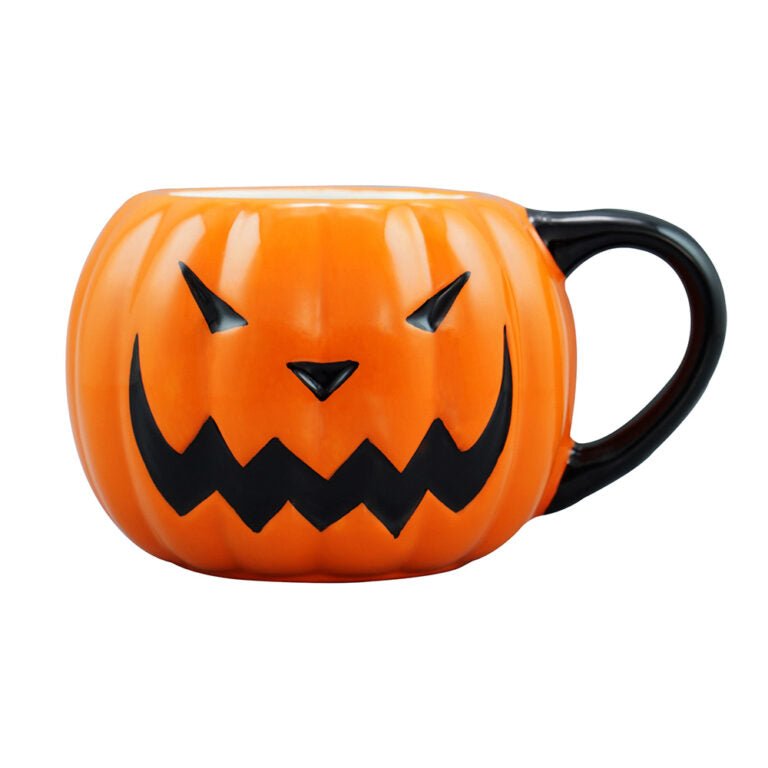 Nightmare Before Christmas (Pumpkin) - Hand Painted Mug Shaped Boxed (300ml) - 5055453497810 - Crystal Lotus