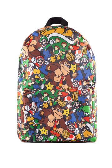 Nintendo Backpack Super Mario Characters - 8718526120394 - CrystalLotus.eu