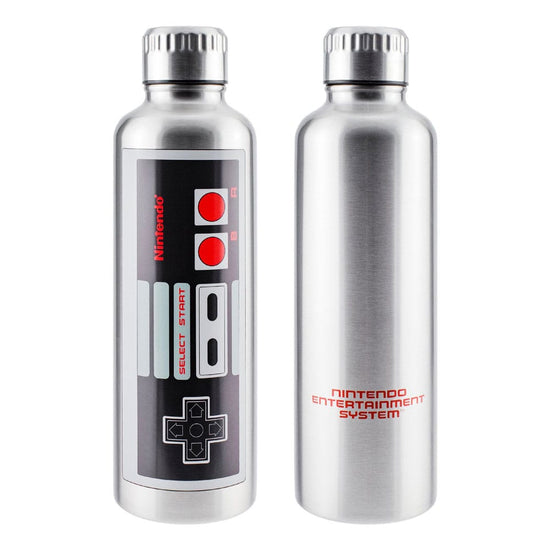 Nintendo: NES Metal Water Bottle - 5055964767150 - CrystalLotus.eu