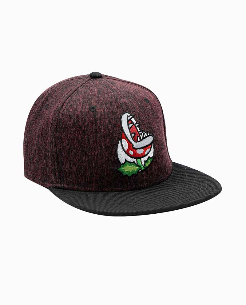 Nintendo Snapback Cap Super Mario Piranha (One Color) - 8718526114669 - CrystalLotus.eu