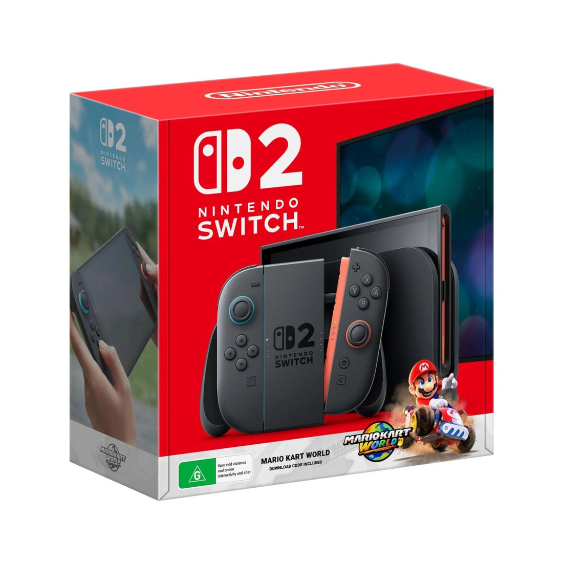 Nintendo Switch 2 - Mario Kart World Bundle - 5949106280921 - Crystal Lotus