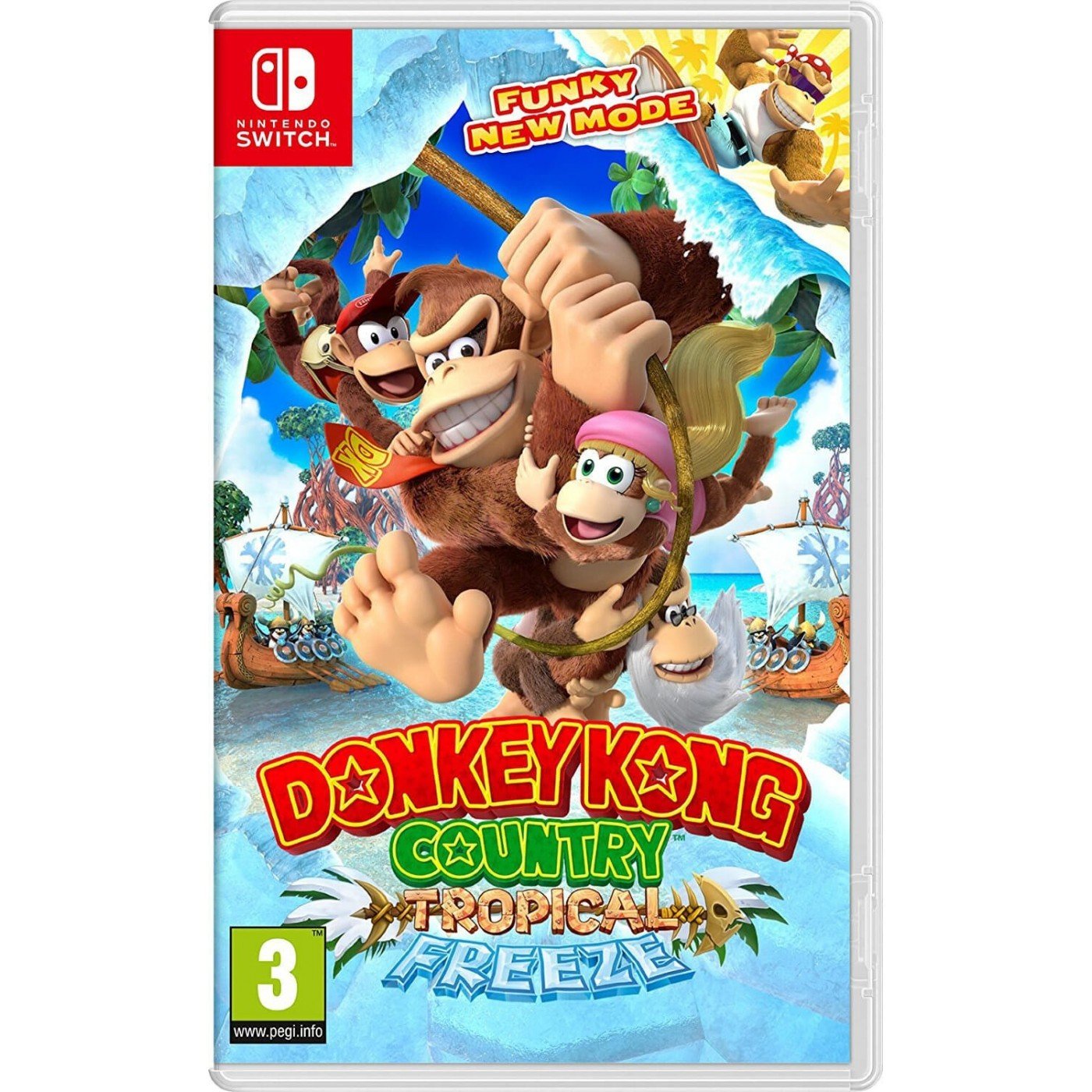 Nintendo Switch - Donkey Kong Country: Tropical Freeze - 045496421731 - CrystalLotus.eu