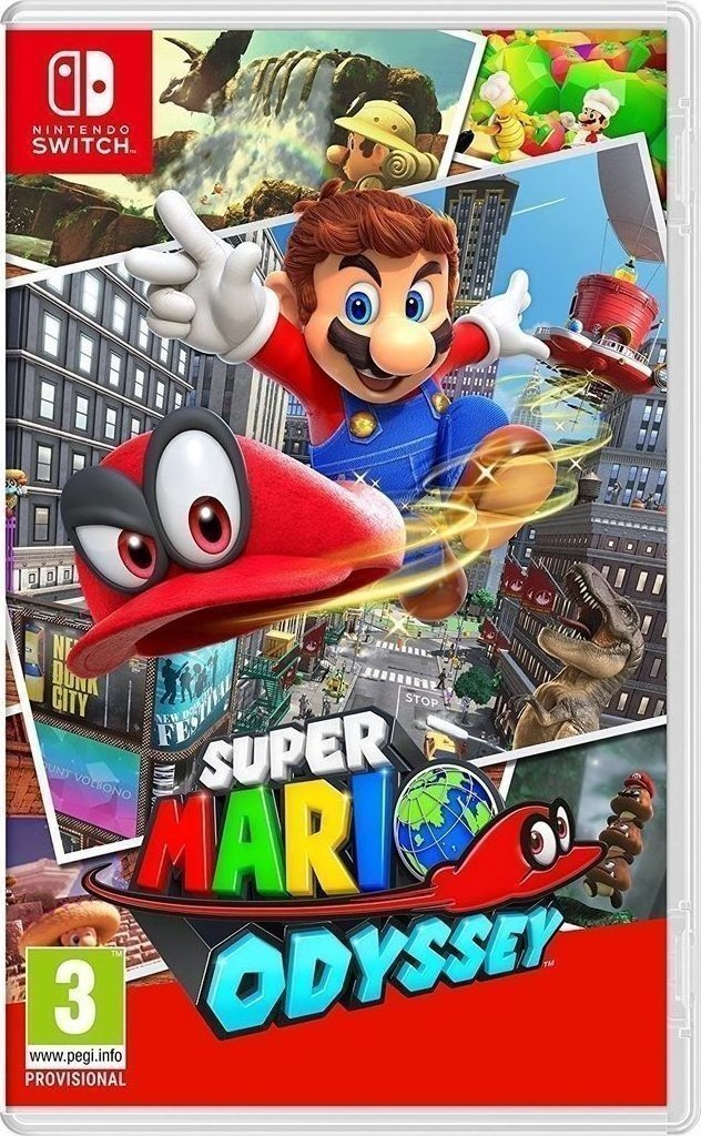 Nintendo Switch - Super Mario Odyssey - 045496420864 - CrystalLotus.eu