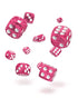 Oakie Doakie Dice D6 Dice 12 mm Speckled - Pink (36) - 4056133700184 - CrystalLotus.eu