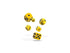 Oakie Doakie Dice D6 Dice 16 mm Solid - Yellow (12) - 4056133700740 - CrystalLotus.eu