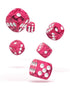 Oakie Doakie Dice D6 Dice 16 mm Speckled - Pink (12) - 4056133700641 - CrystalLotus.eu