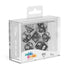 Oakie Doakie Dice RPG Set Marble - Black (7) - 4056133701006 - CrystalLotus.eu