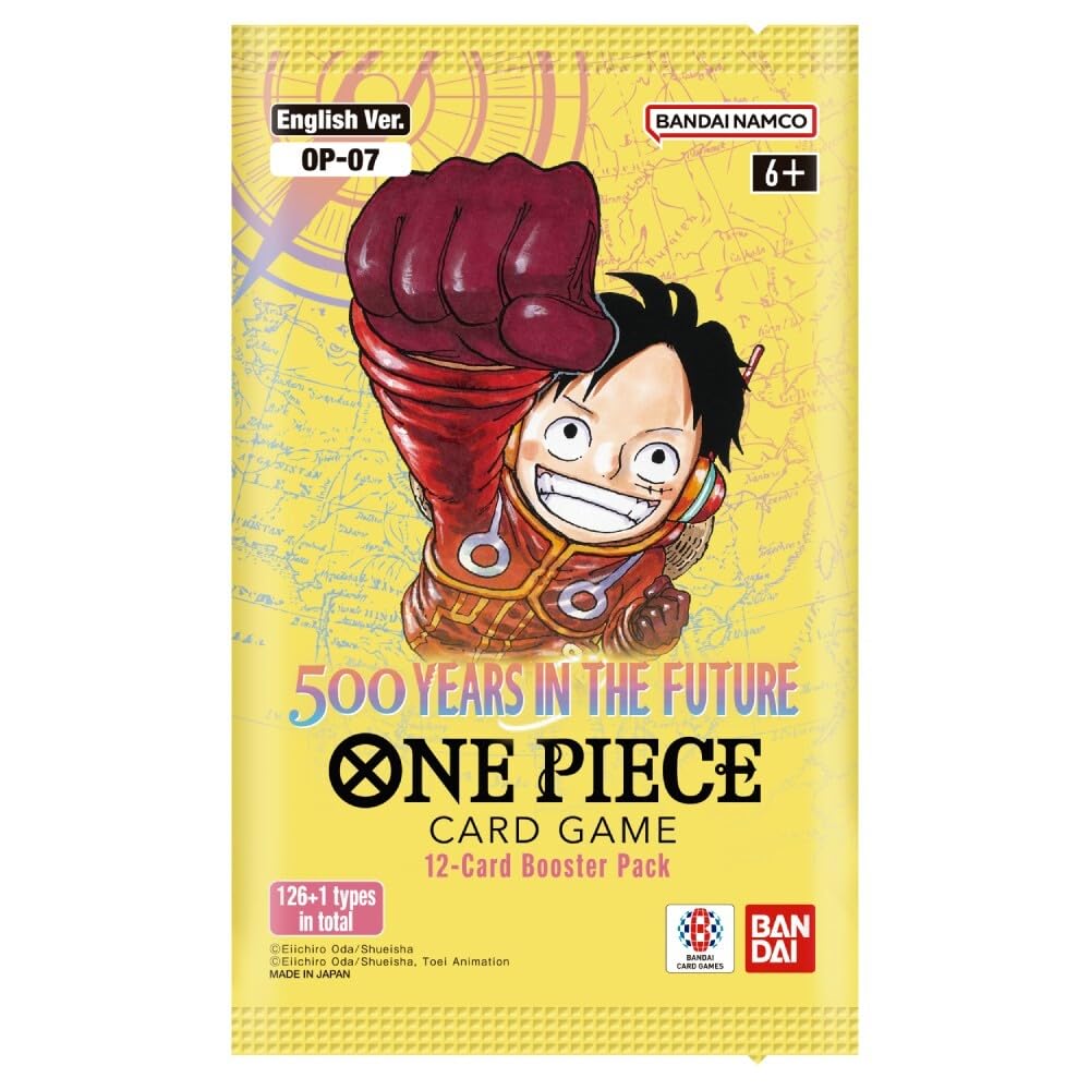 One Piece Card Game - 500 Years In Future - OP07 Booster (Single Pack) - 810059785069 - Crystal Lotus