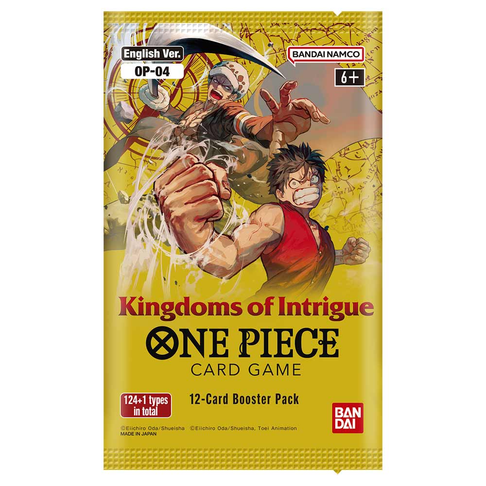 One Piece Card Game - Kingdoms Of Intrigue - OP04 Booster Pack - 810059781986 - CrystalLotus.eu