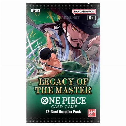 One Piece Card Game - Legacy of the Master - OP12 Booster Pack (Single Pack) - 810158830936 - Crystal Lotus