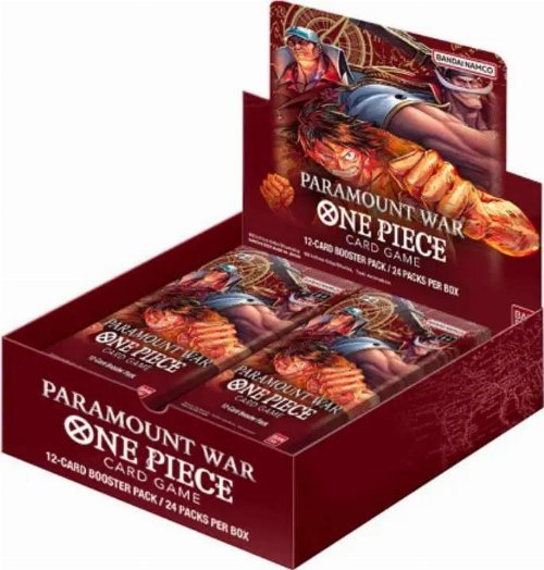 One Piece Card Game - OP02 Paramount War Booster Box (24 Packs) - 811039039080 - CrystalLotus.eu