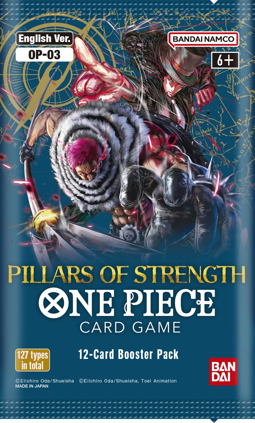 One Piece Card Game - Pillars of Strength - OP03 Booster Box Pack - 810059780507 - CrystalLotus.eu