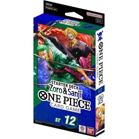 One Piece Card Game - ST - 12 Starter Deck: Zoro &amp; Sanji - 810059781092 - CrystalLotus.eu