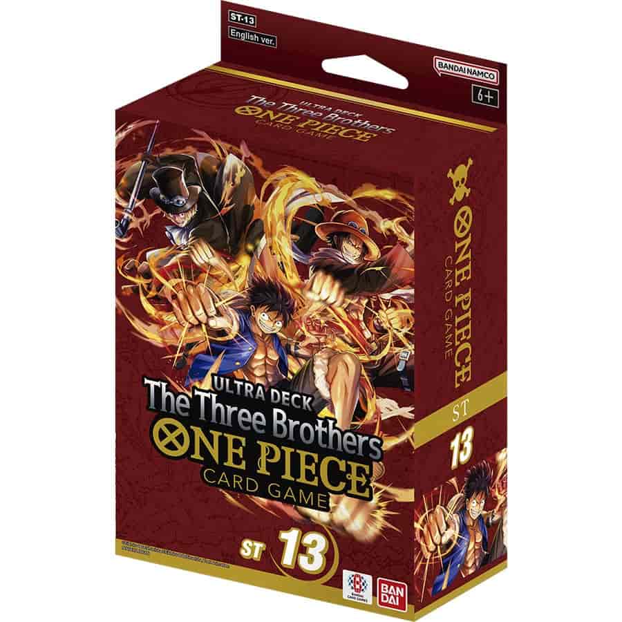 One Piece Card Game - ST - 13 Ultimate Deck: The Three Brothers - 810059785243 - CrystalLotus.eu