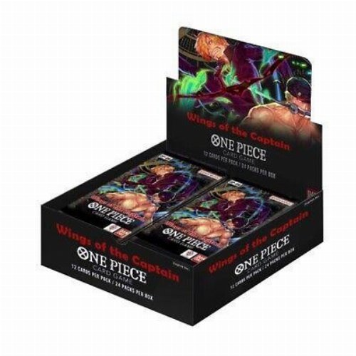 One Piece Card Game - Wings of the Captain - OP06 Booster Display (24 Packs) - 810059781139 - CrystalLotus.eu