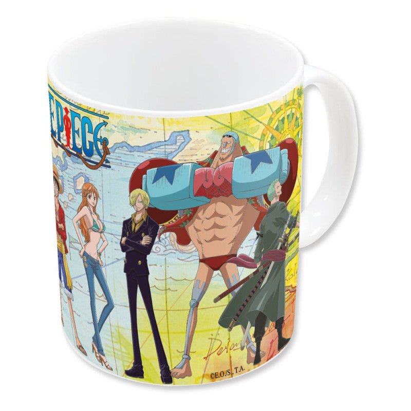 One Piece Ceramic Mug - Map - 8412497923977 - Crystal Lotus