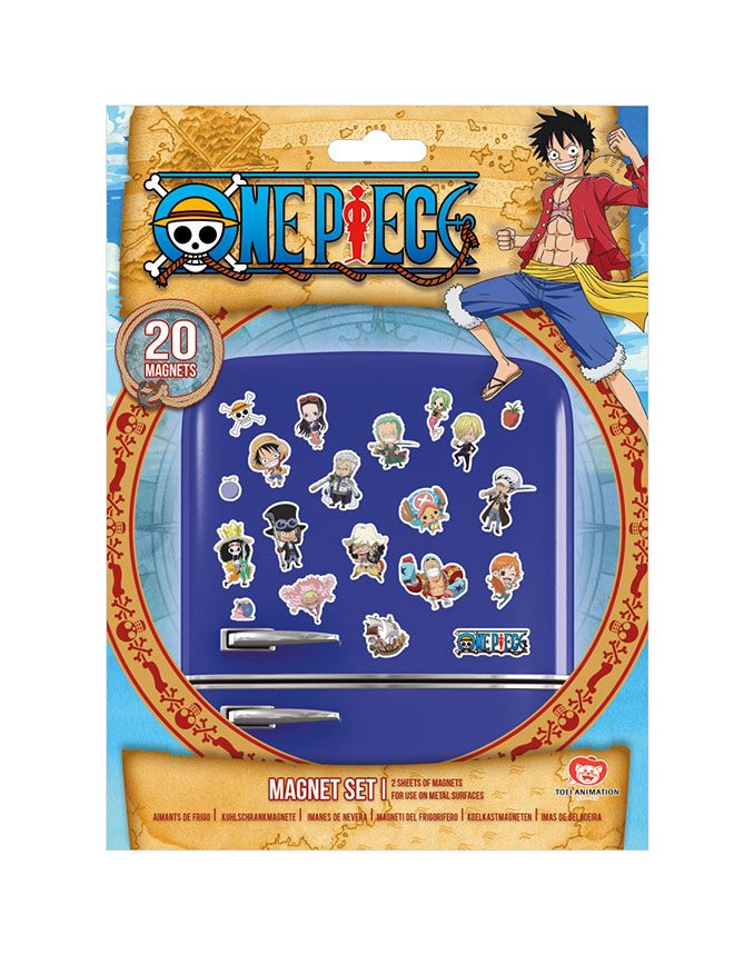 One Piece Fridge Magnets Chibi - 5050293650920 - CrystalLotus.eu