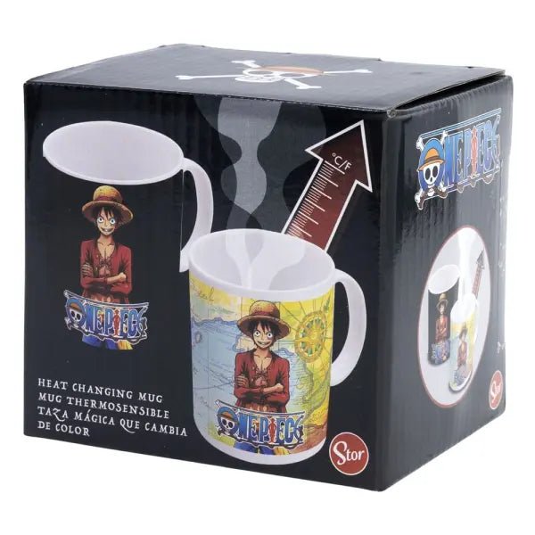 One Piece Heat Change Mug - Luffy (325ml) - 8412497787432 - Crystal Lotus