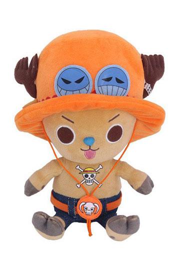 One Piece Plush Figure Chopper x Ace 20 cm - 6931080108086 - Crystal Lotus