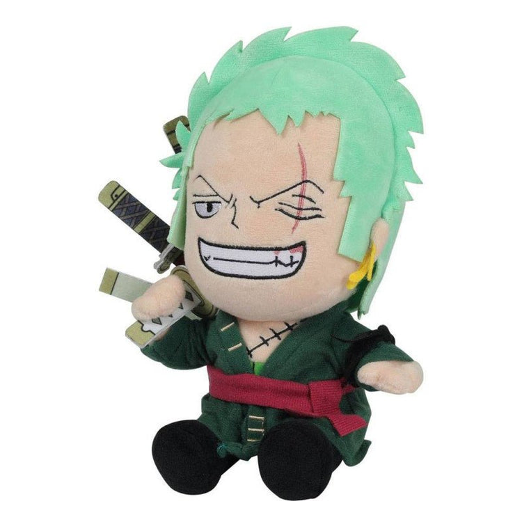 One Piece Rorona Zoro Plush 25 cm - 6931080102572 - CrystalLotus.eu