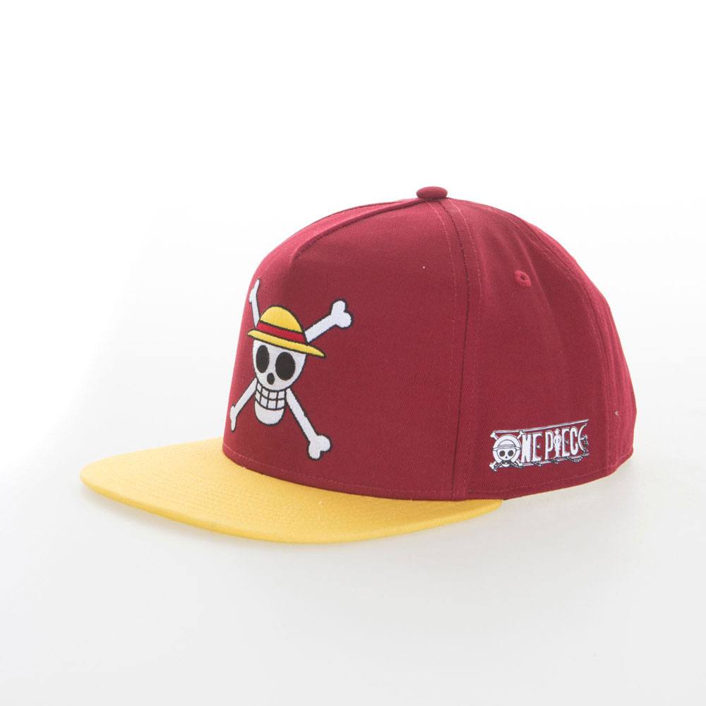 One Piece Snap Back Cap Monkey D. Luffy (One Color) - 8720088271971 - CrystalLotus.eu