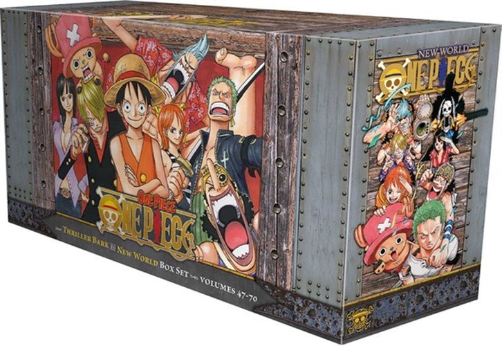 One Piece: Thriller Bark to New World Arcs, Box Set Part 3 Volumes 47 - 70 (by Eiichiro Oda) - 9781421590523 - Crystal Lotus