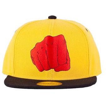 One Punch Man Snapback Cap Fist (One Color) - 8718526121766 - CrystalLotus.eu