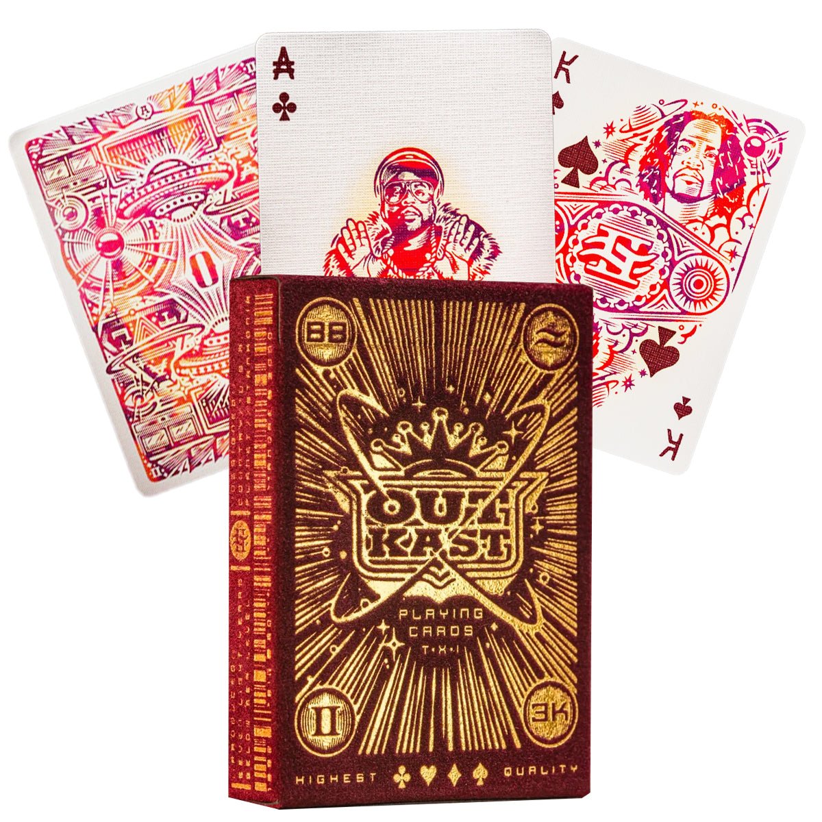 Outkast Playing Cards - 850049111409 - CrystalLotus.eu