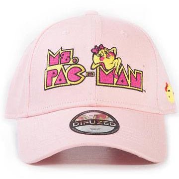 Pac - Man Baseball Cap Ms. Pac - Man - 8718526116793 - CrystalLotus.eu