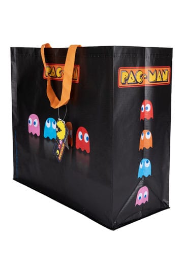 Pac - Man Tote Bag Black - 3328170293662 - Crystal Lotus