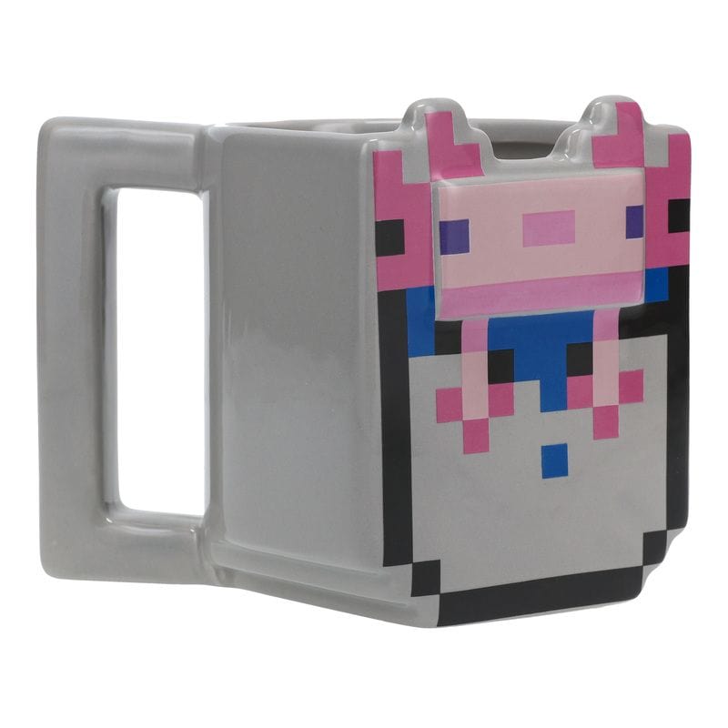 Paladone Minecraft - Bucket of Axolotl Mug (400ml) (PP11368MCF) - 5056577711158 - CrystalLotus.eu