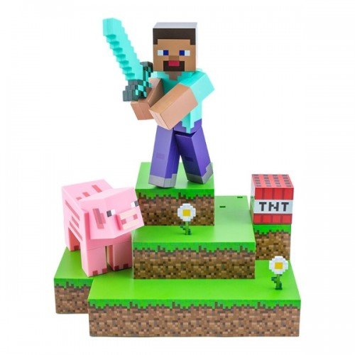 Paladone Minecraft - Steve Diorama Light (PP9463MCF) - 5055964785420 - CrystalLotus.eu