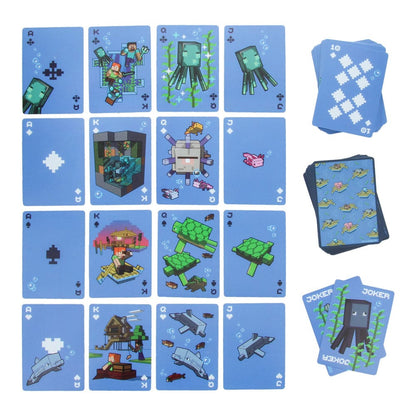 Paladone - Minecraft: Waterproof Deck of Playing Cards - 5056577760712 - Crystal Lotus