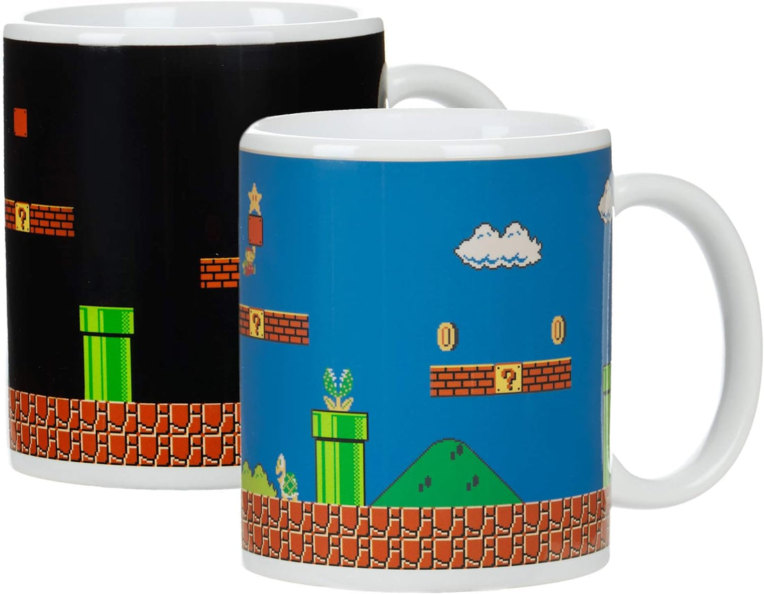 Paladone Nintendo Super Mario Bros. Heat Change Mug (300ml) (PP2927NN) - 5055964700980 - CrystalLotus.eu