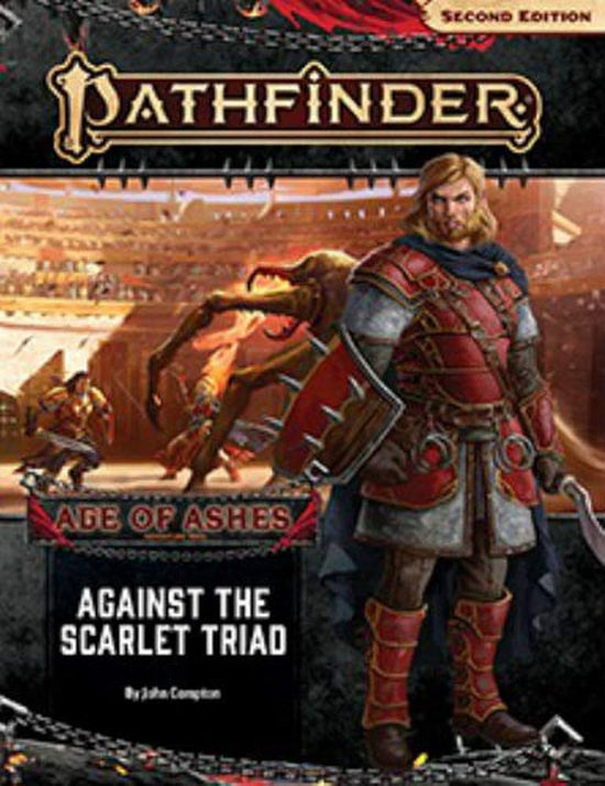 Pathfinder Adventure Path: Against the Scarlet Triad (Age of Ashes 5 of 6) [P2] (PATHFINDER ADV PATH AGE OF ASHES (P2)) - Softcover - 9781640781948 - CrystalLotus.eu