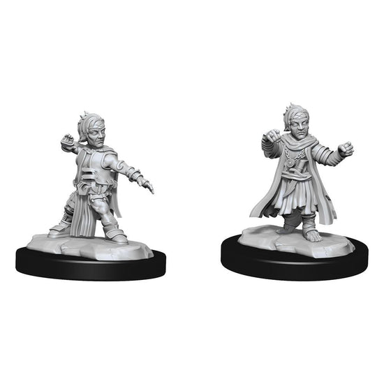 Pathfinder Battles Deep Cuts Unpainted Miniatures Halfing Monk Male - 634482903285 - CrystalLotus.eu